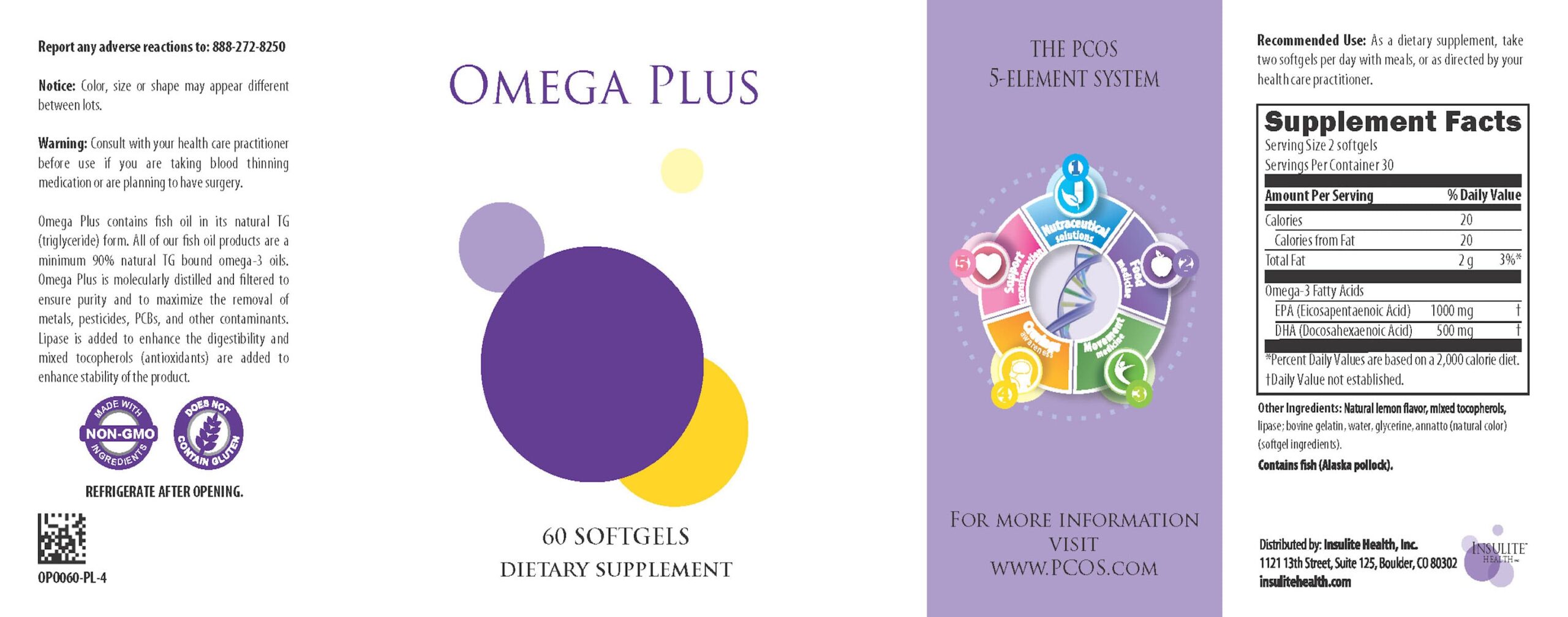 Natural Hormone Solution For PCOS - Omega PLUS
