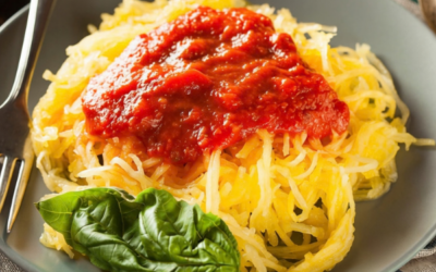 Spaghetti Squash with Grass-Fed Meat Sauce — A Cozy Recipe for Hormone Balance